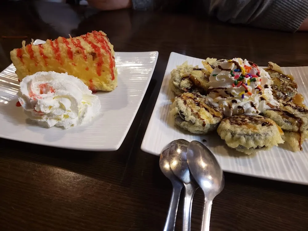 Fried Cheesecake and Oreo Tempura